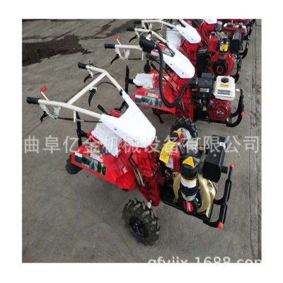 四驅大馬力微耕機 開溝旋耕除草一體機 柴油動力松土機