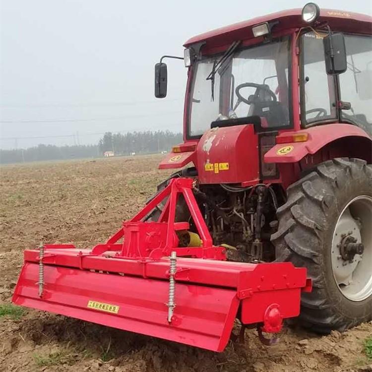 大型開荒耕整旋耕機(jī) 農(nóng)用寬幅耕打地田機(jī) 加強(qiáng)型四輪帶動旋耕機(jī)