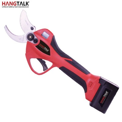 電動修枝剪電動枝剪果樹園林剪無刷鋰電池粗枝剪刀跨境可一件起批