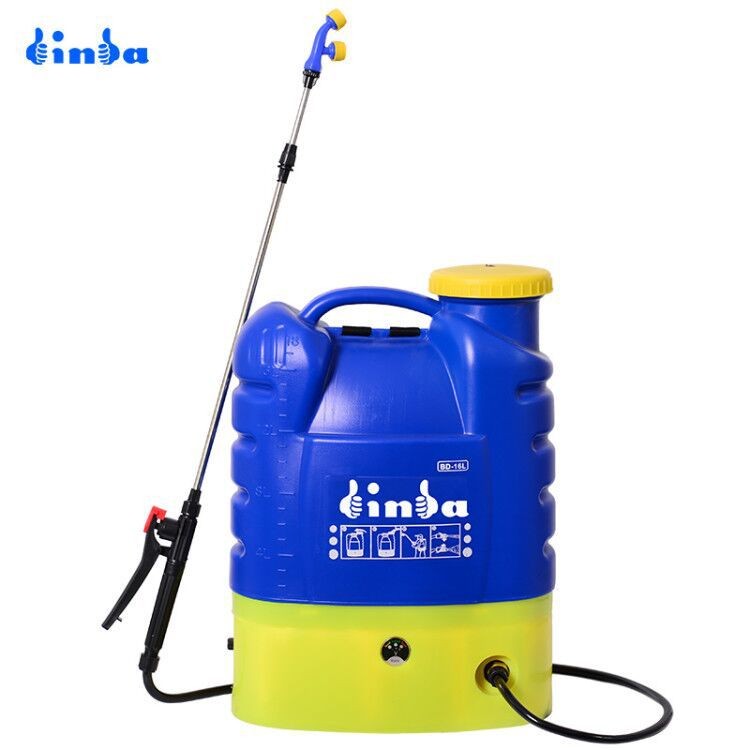 廠家直銷農用電動噴霧器16L/18L/20L背負式12v農藥噴霧電動打藥機