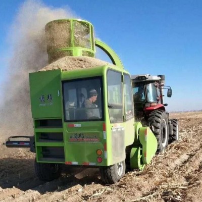 收集王9YF-2.2型秸稈自動撿拾飼料揉搓打捆機