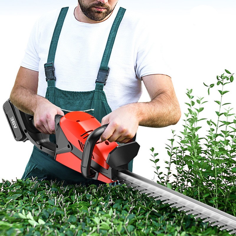 電動(dòng)綠籬機(jī)鋰電池充電式多功能修剪家用園林修枝機(jī)采茶機(jī)籬笆機(jī)