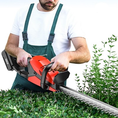 電動(dòng)綠籬機(jī)鋰電池充電式多功能修剪家用園林修枝機(jī)采茶機(jī)籬笆機(jī)