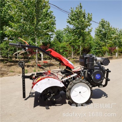 旭陽(yáng)柴油四驅(qū)微耕機(jī)自走式培土除草起隴一體機(jī)多功能田園管理機(jī)