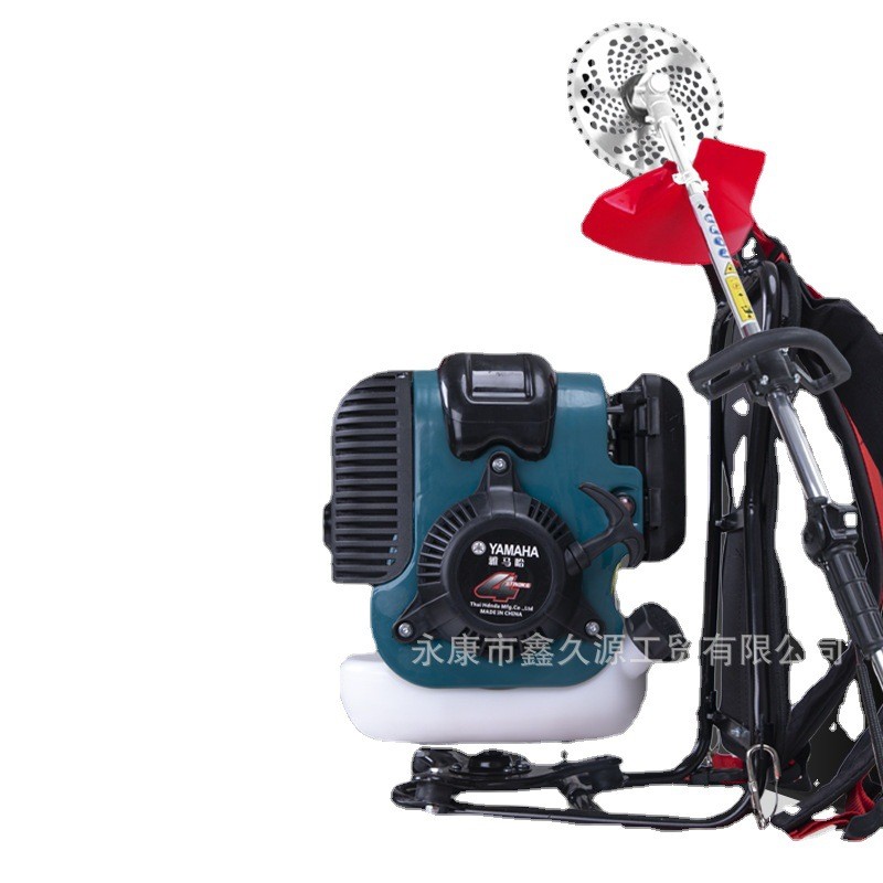 批發(fā)144割草機(jī)四沖程純汽油割草機(jī)小型大功率農(nóng)用除草機(jī)割稻機(jī)器