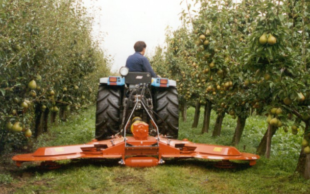 雙邊避障式割草機