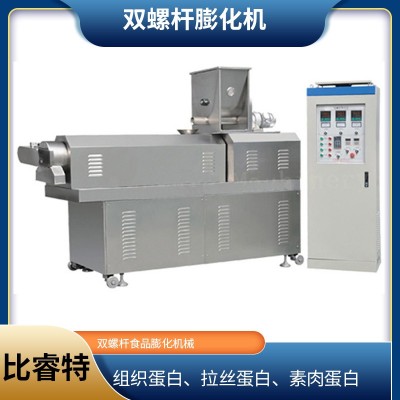 大豆蛋白肉加工設備 人造素肉蛋白生產線 組織蛋白膨化機 比睿特