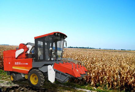 河北英虎4YZB-3B型玉米收獲機