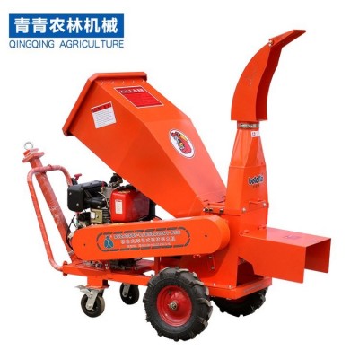 大型樹枝落葉粉碎機 單料口大直徑粉碎各類樹根木材木料