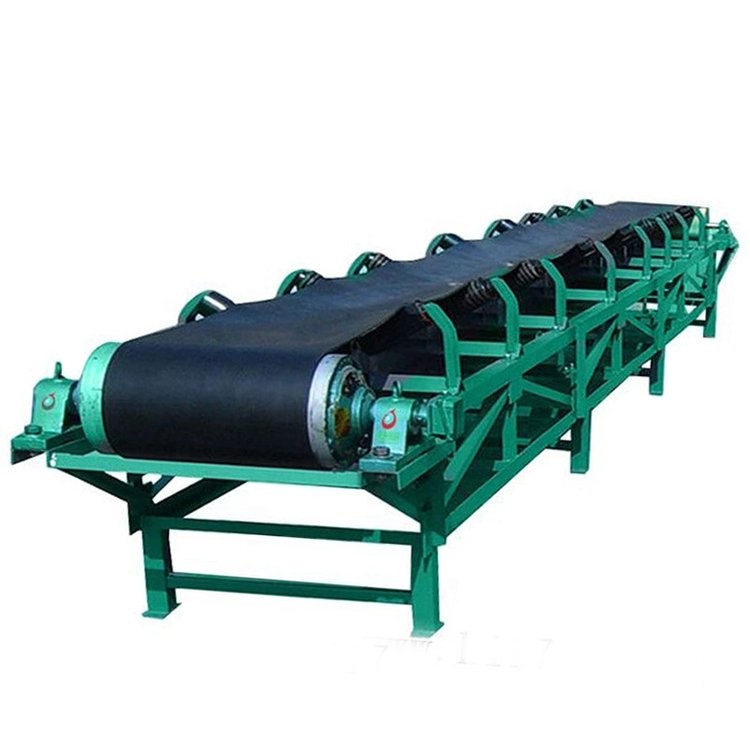 加長加寬爬坡輸送機(jī) 礦用皮帶傳送機(jī) 化工廠用帶式皮帶機(jī)