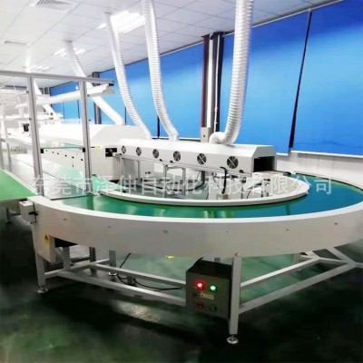 環(huán)形輸送線 廠家直供U形組裝線 90度180度轉(zhuǎn)角機(jī) 皮帶轉(zhuǎn)彎機(jī)