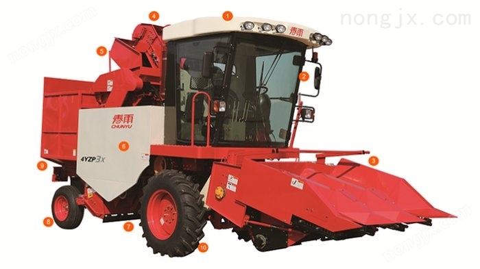 春雨4YZP-3X自走式玉米收獲機(jī)