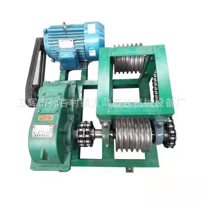 九鼎全自動不銹鋼刮糞機 豬場雞場鴨場羊用清糞機刮板繩子轉角輪