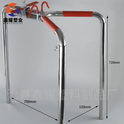 三腳鬮豬架小豬閹割架仔豬用敲豬架子閹割刀養豬設備不銹鋼鬮豬架