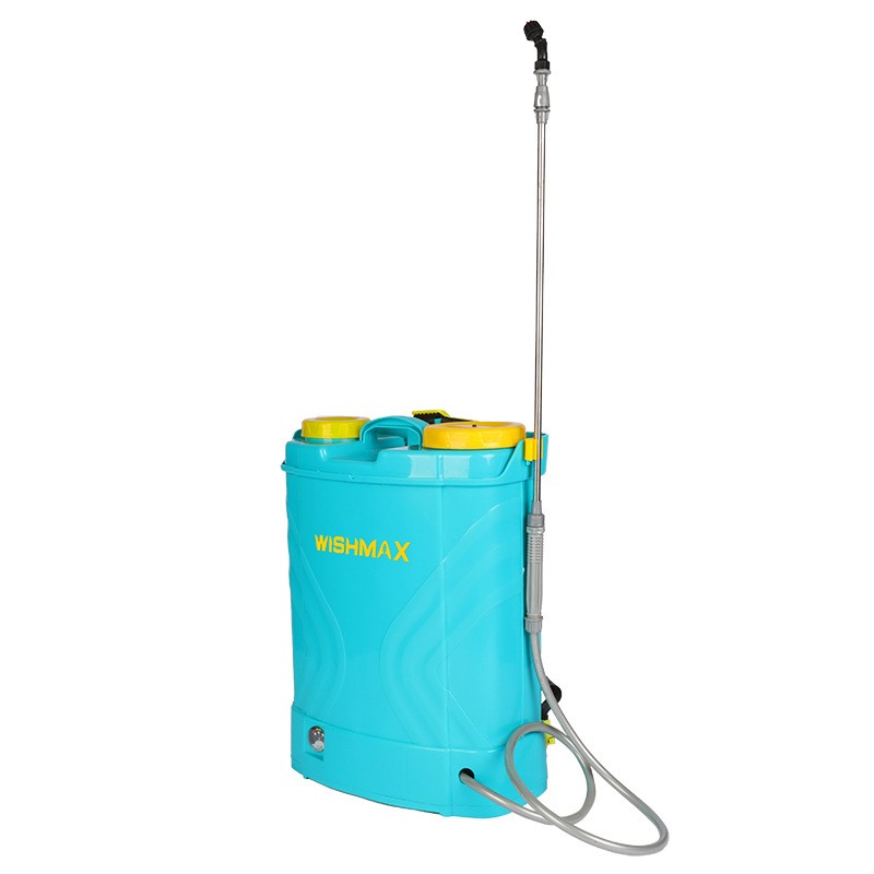 20升天藍色電動噴霧器 新款PP花園電動打藥機
