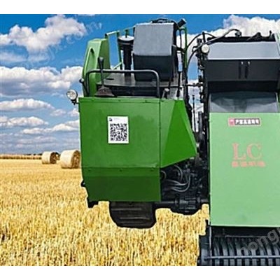 良誠870小型農用履帶自走式圓捆撿拾打捆機