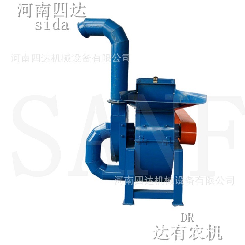 河南四達(dá)萬(wàn)能粉碎機(jī) 飼料粉碎機(jī) 玉米秸稈粉碎機(jī)青貯豬飼料