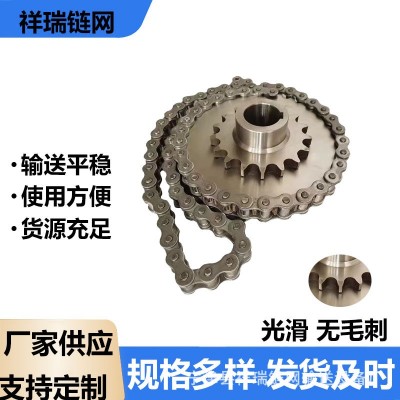 廠家制作傳動件不銹鋼工業鏈條大節距重型大拉力板式鏈異型制作