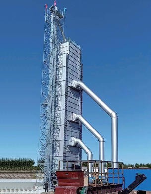 500噸-連續(xù)式烘干塔