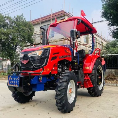 力王504四驅(qū)拖拉機(jī)東方紅4100發(fā)動(dòng)機(jī)四輪爬山農(nóng)用車高配大輪胎 1臺(tái)