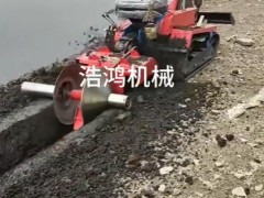 履帶旋耕機(jī)乘坐式農(nóng)用耕地機(jī)多功能果園小型微耕機(jī)視頻